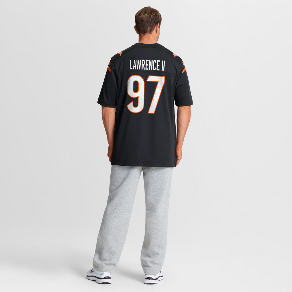 Dexter Lawrence II Cincinnati Bengals Nike Game Official Jersey - Orange