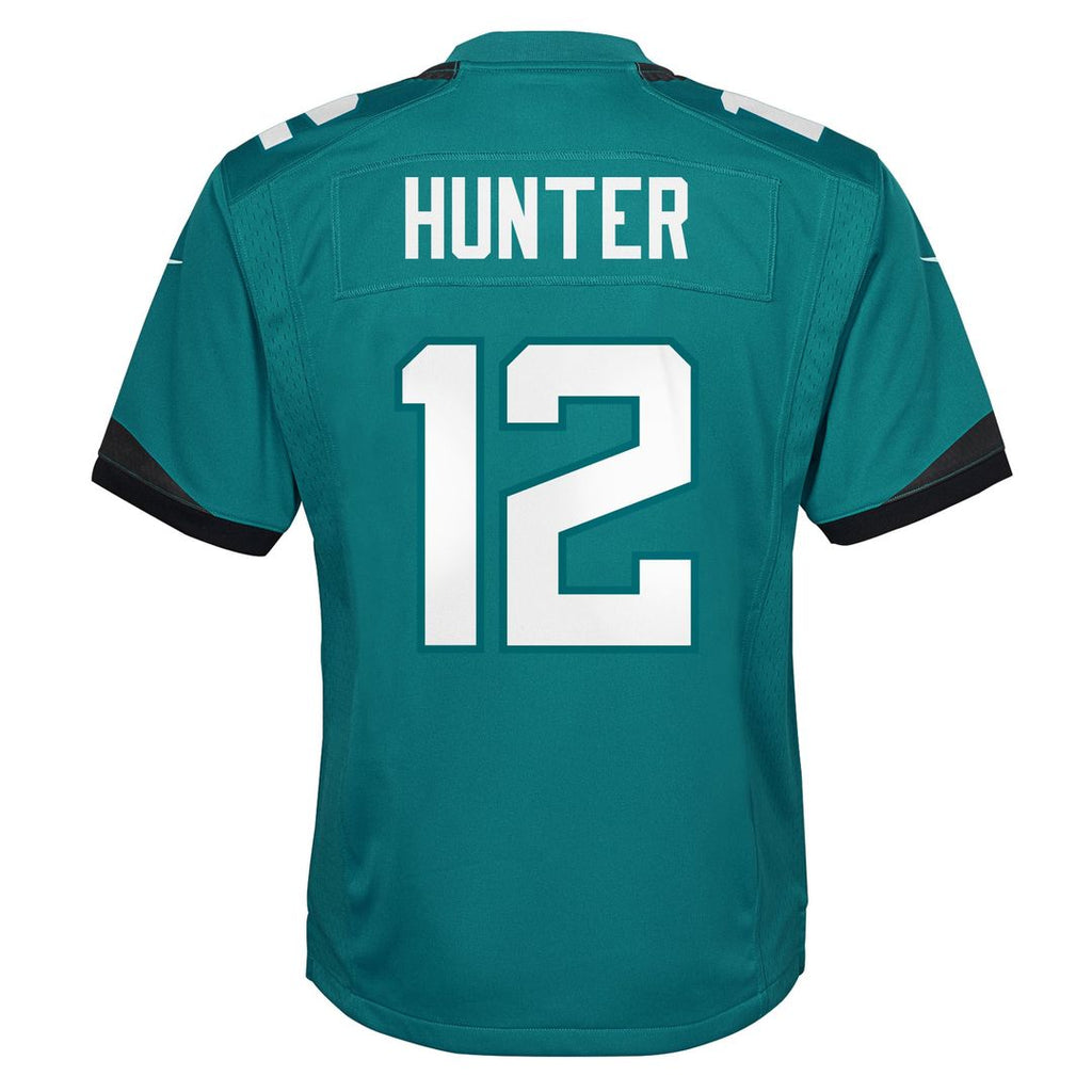 Travis Hunter Jacksonville Jaguars Nike Youth Team Game Official Jersey - Teal