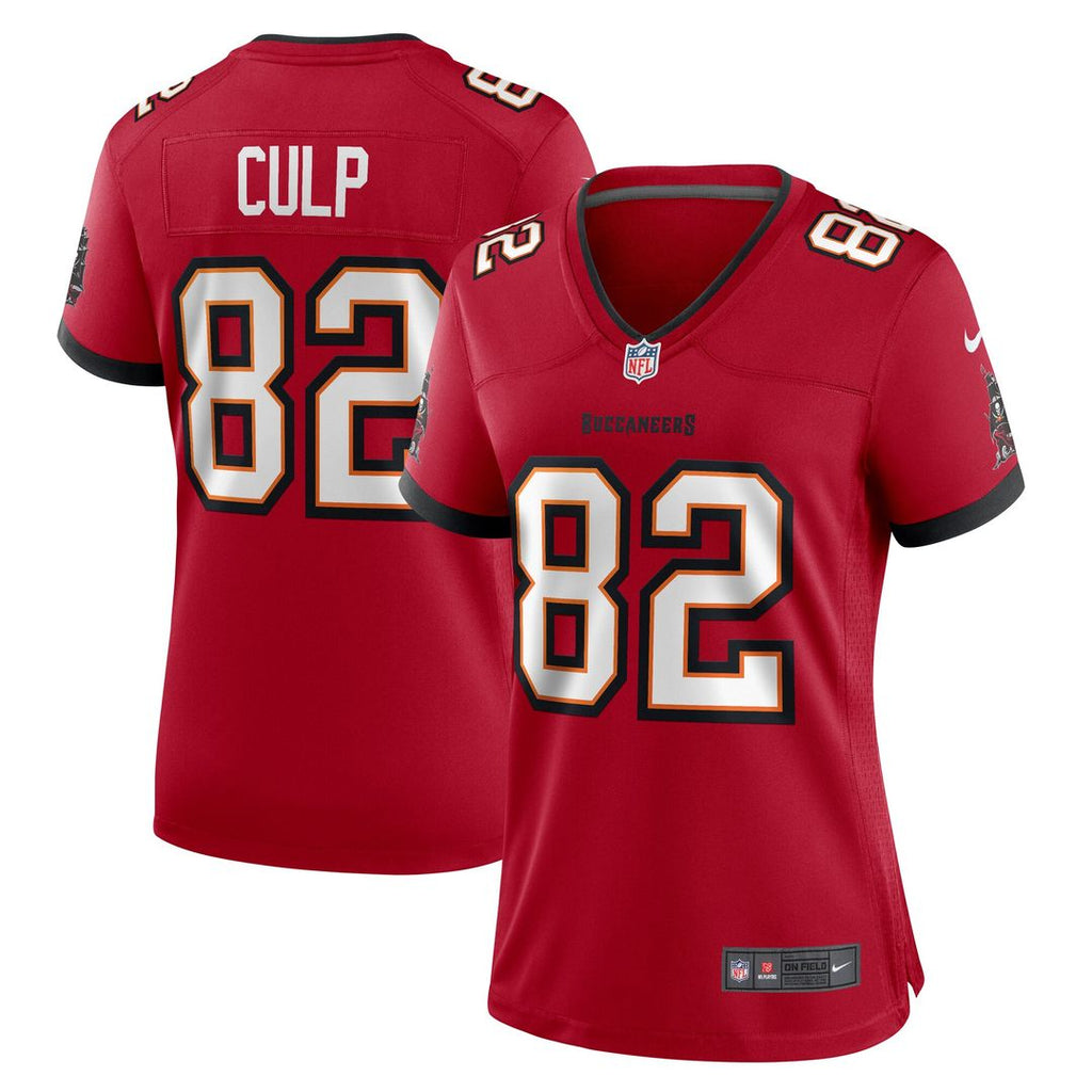Devin Culp Tampa Bay Buccaneers Nike Women's Team Game Official Jersey -  Red