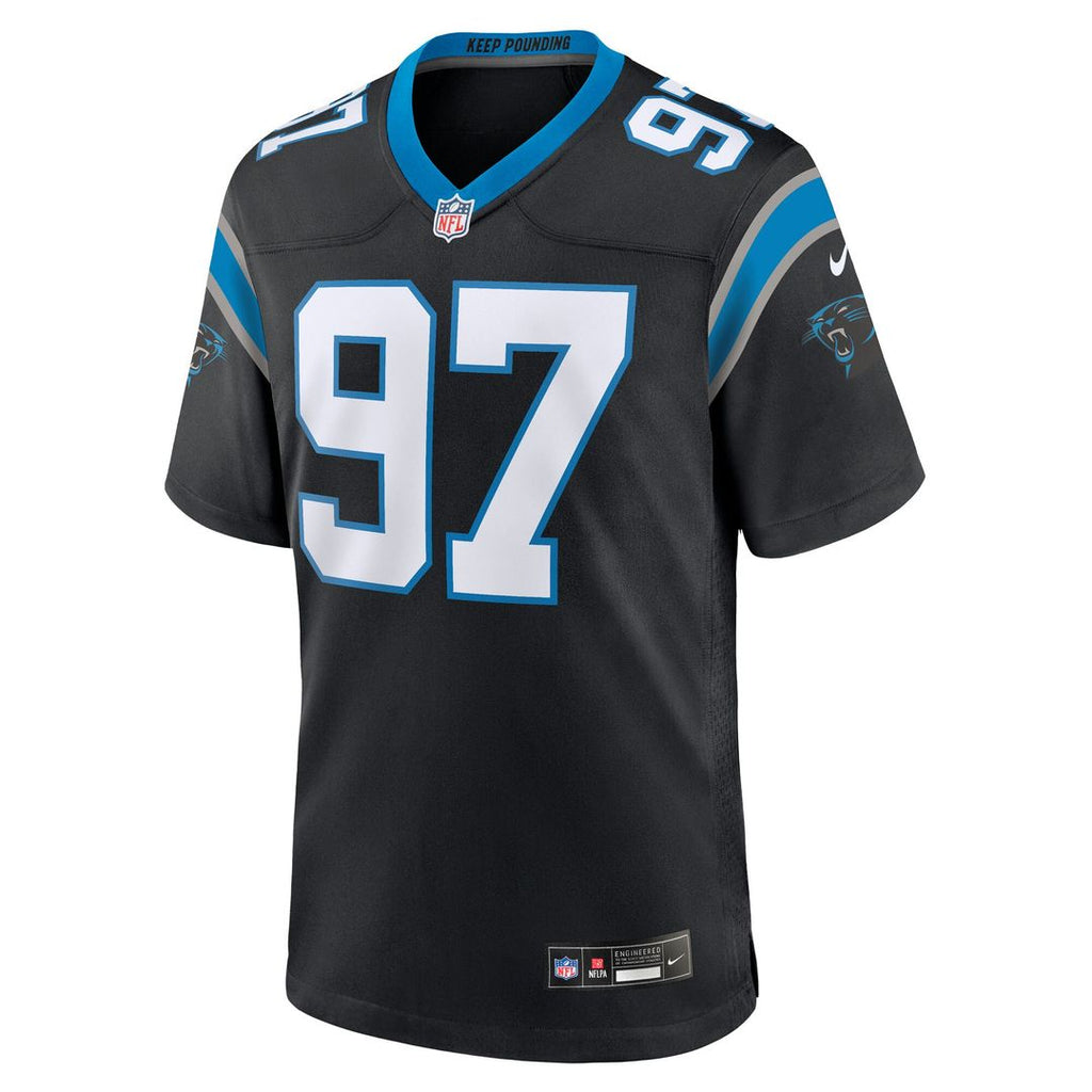 Bobby Brown III Carolina Panthers Nike Team Game Jersey - Black