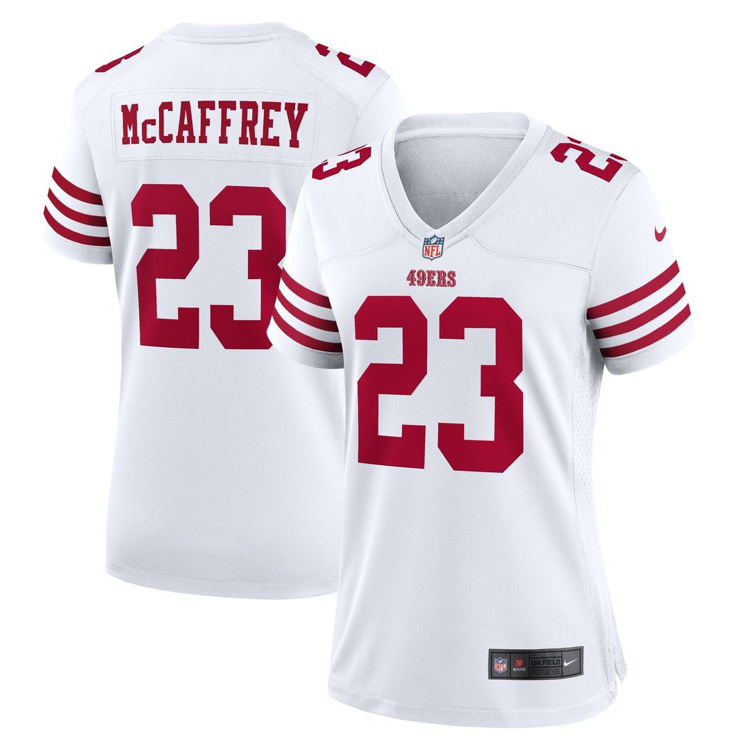 Christian McCaffrey San Francisco 49ers Nike Women's Player Official Jersey - Scarlet
