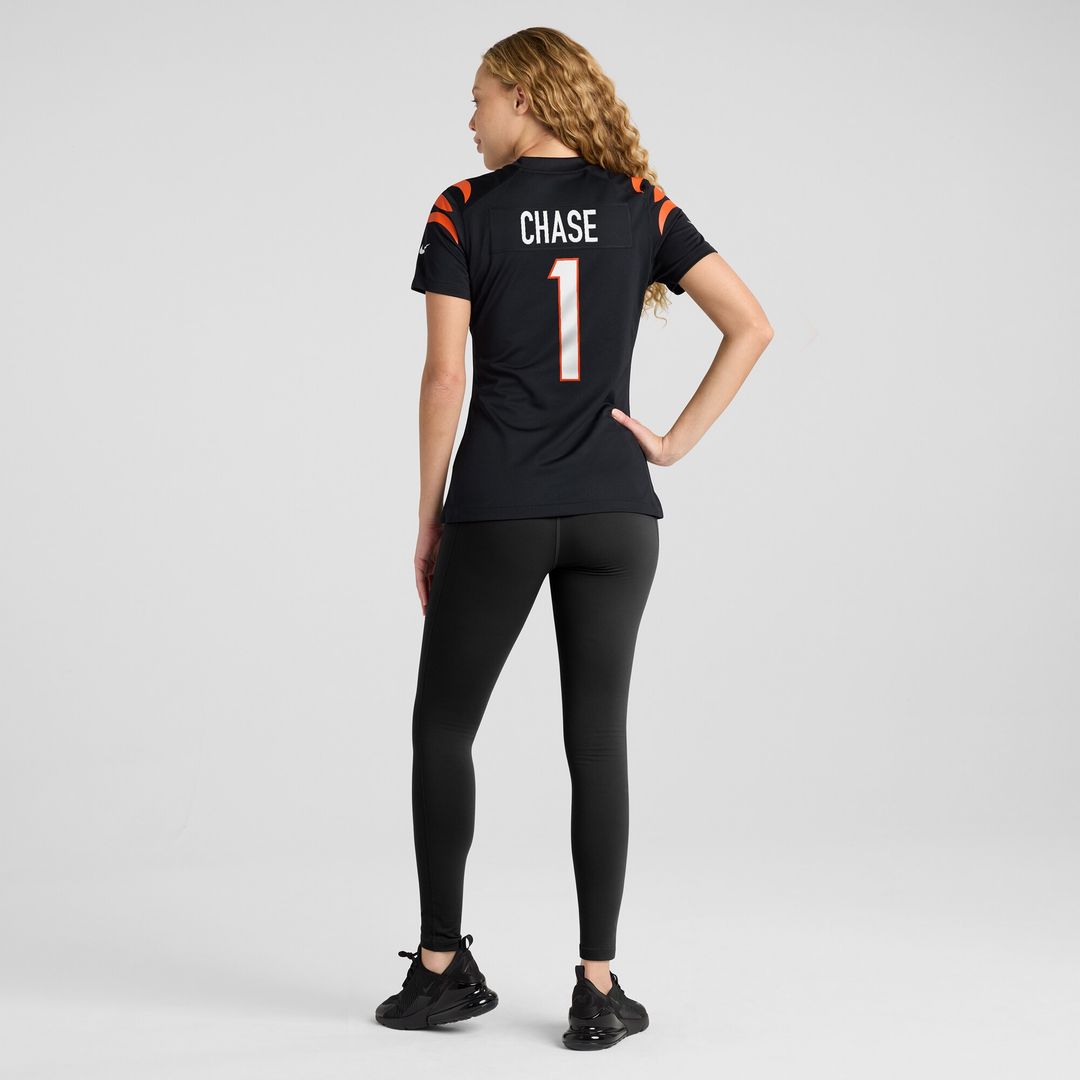 Ja'Marr Chase Cincinnati Bengals Nike Women's Game Official Jersey - Black