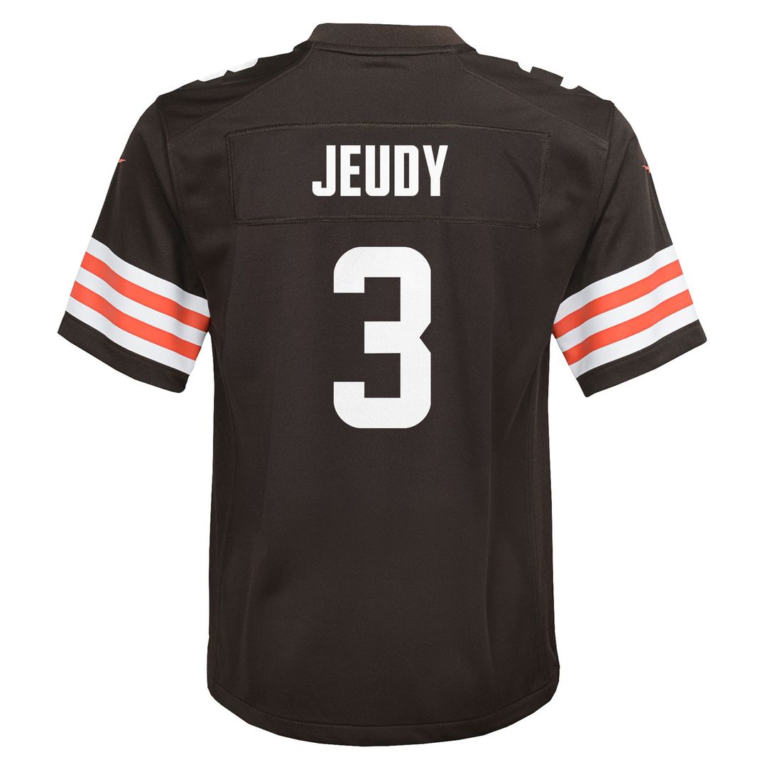 Jerry Jeudy Cleveland Browns Nike Youth Team Game Official Jersey - Brown
