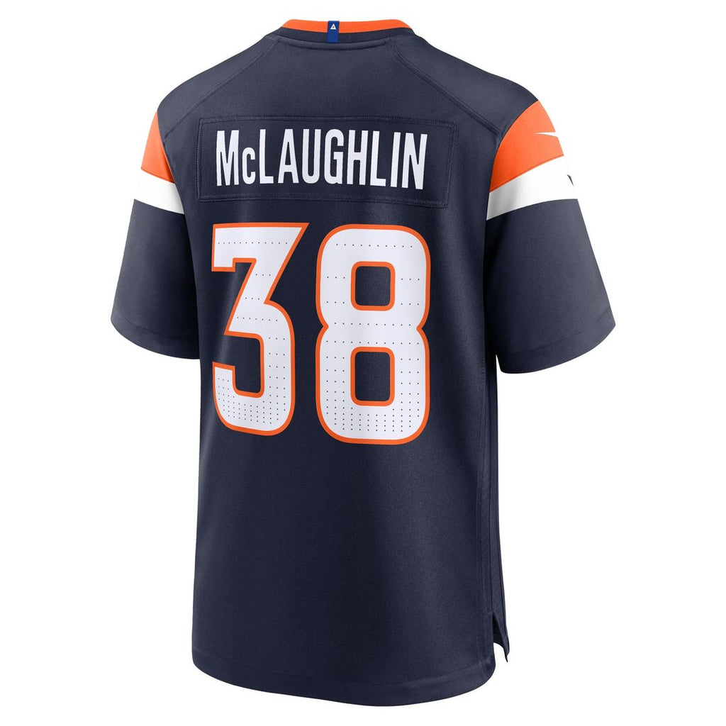 Jaleel McLaughlin Denver Broncos Nike Team Game Official Jersey -  Orange