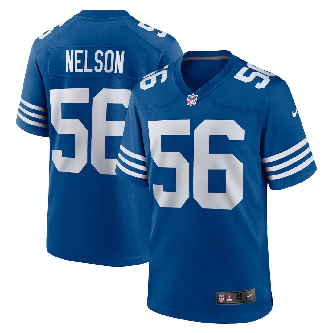 Quenton Nelson Indianapolis Colts Nike Game Player Jersey - White