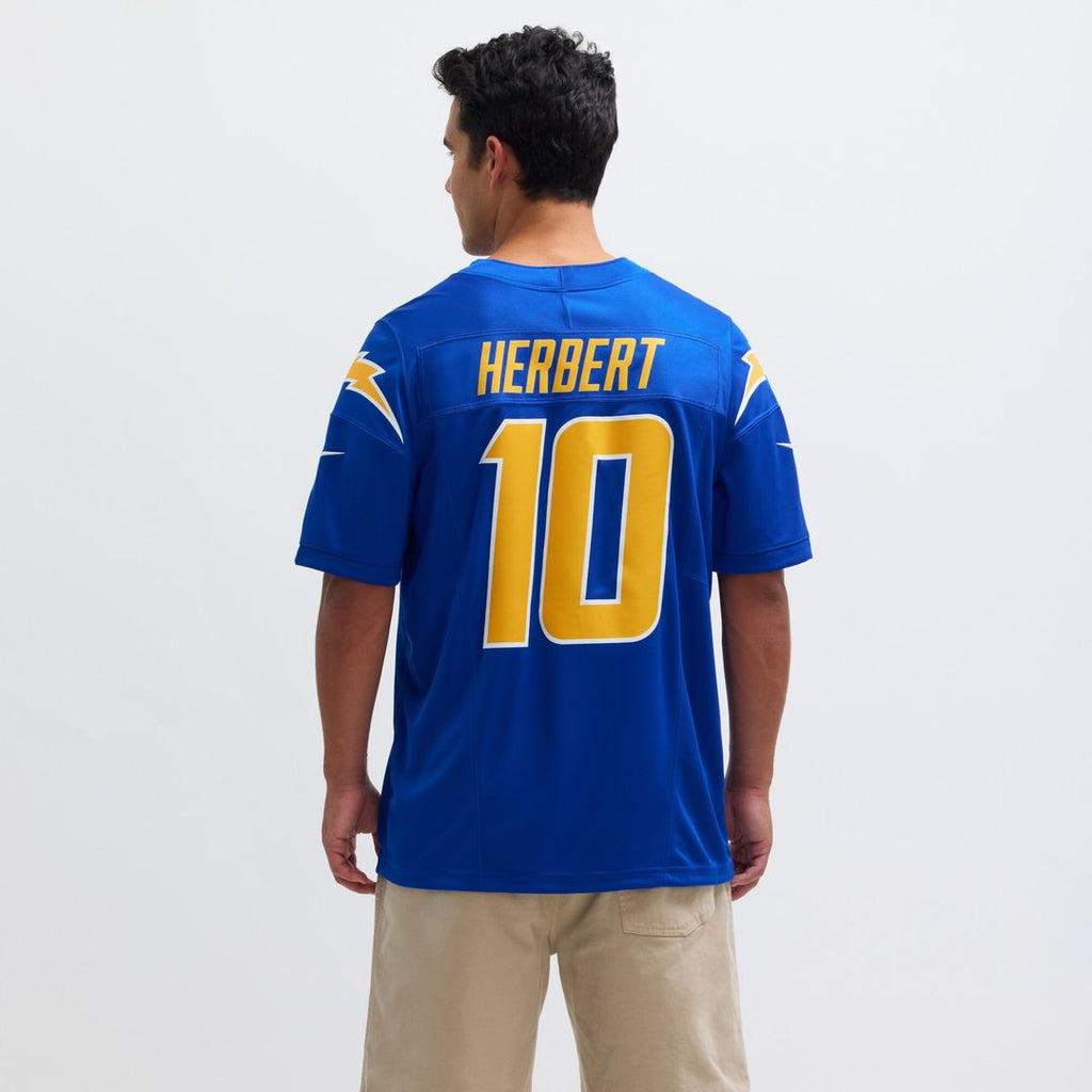 Justin Herbert Los Angeles Chargers Nike Vapor F.U.S.E. Limited Official Jersey - Powder Blue