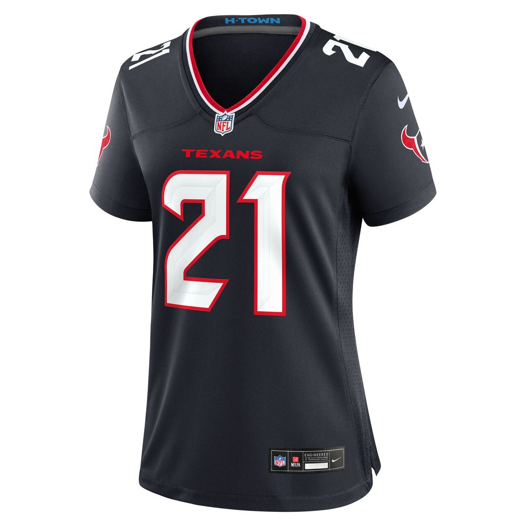 Nick Chubb Houston Texans Nike Women's Team Game Jersey - Navy