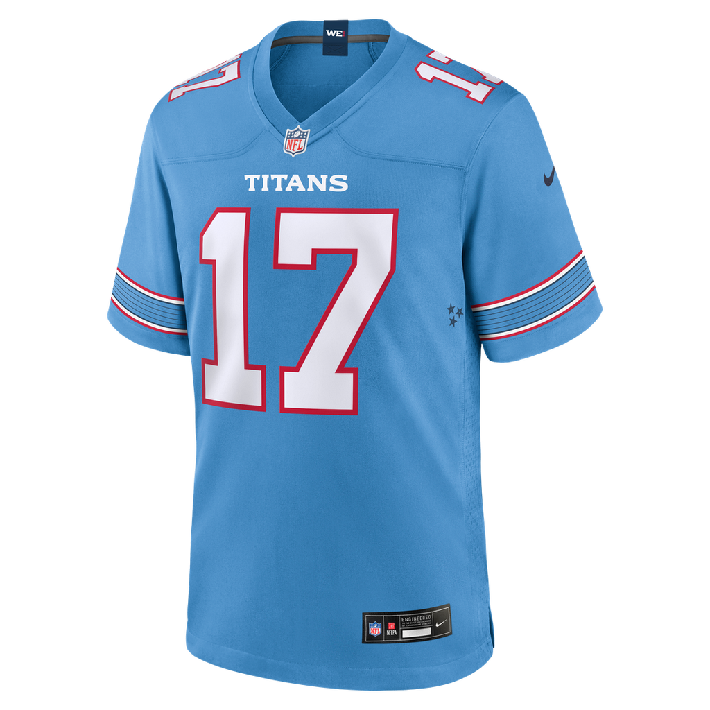 Chimere Dike Tennessee Titans Nike Game Official Jersey -  White