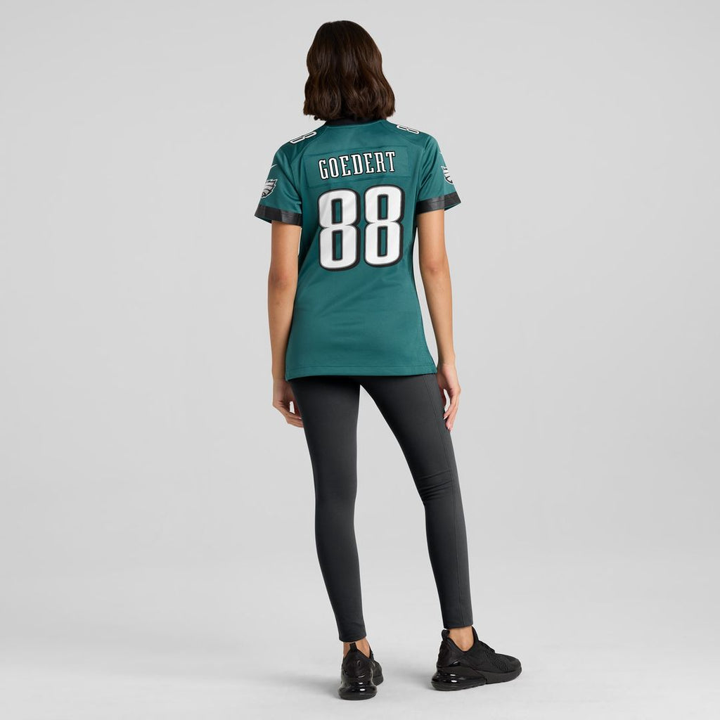 Dallas Goedert Philadelphia Eagles Nike Women's Alternate Game Official Jersey - Black