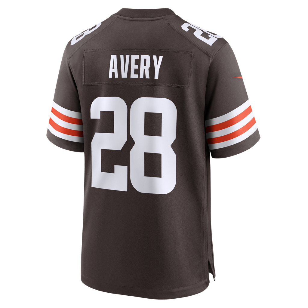 Tre Avery Cleveland Browns Nike Team Game Jersey - Brown
