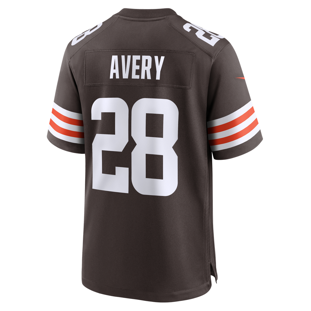 Tre Avery Cleveland Browns Nike Team Game Jersey - Brown
