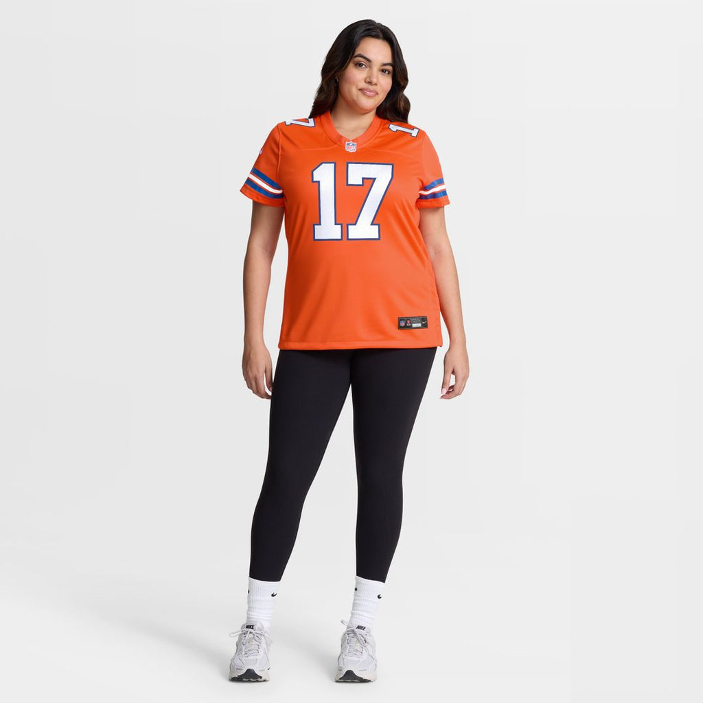 Jaylen Waddle Denver Broncos Nike Women's Mile High Collection 1977 Throwback Game Jersey - Orange