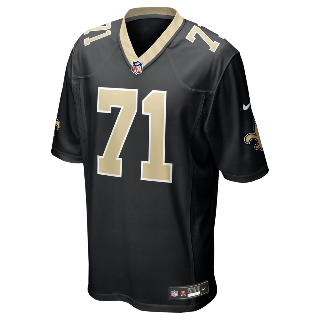 Kelvin Banks Jr. New Orleans Saints Nike Game Player Official Jersey - Black
