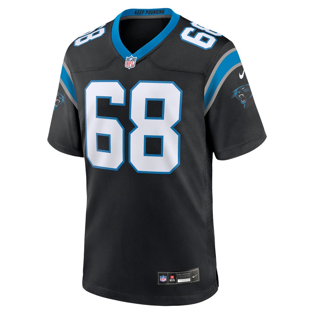 Damien Lewis Carolina Panthers Nike Game Jersey - Black