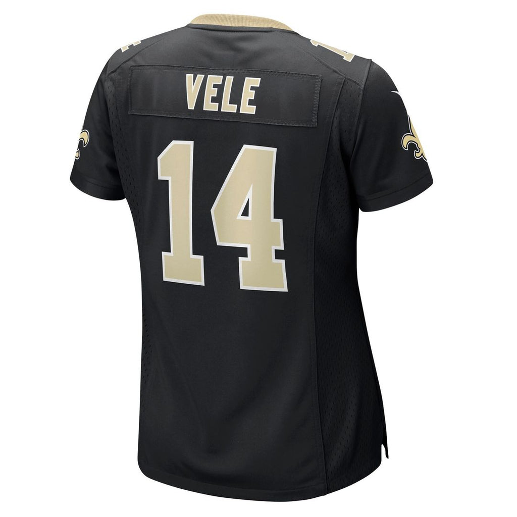 Devaughn Vele New Orleans Saints Nike Women's Team Game Official Jersey -  Black