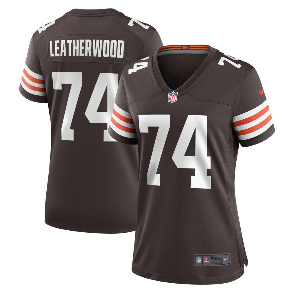 Alex Leatherwood Cleveland Browns Nike Women's Team Game Official Jersey -  Brown