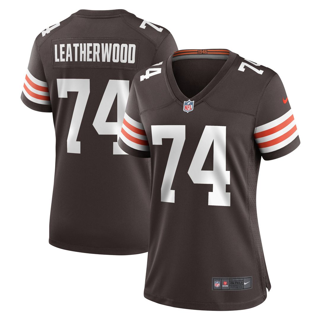 Alex Leatherwood Cleveland Browns Nike Women's Team Game Official Jersey -  Brown