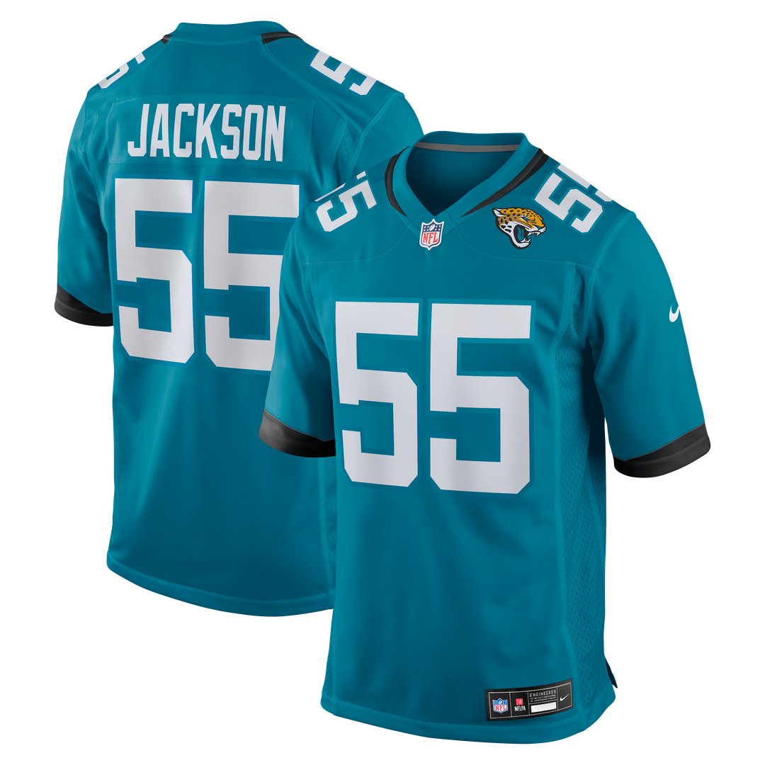 Dequan Jackson Jacksonville Jaguars Nike  Game Official Jersey -  Teal