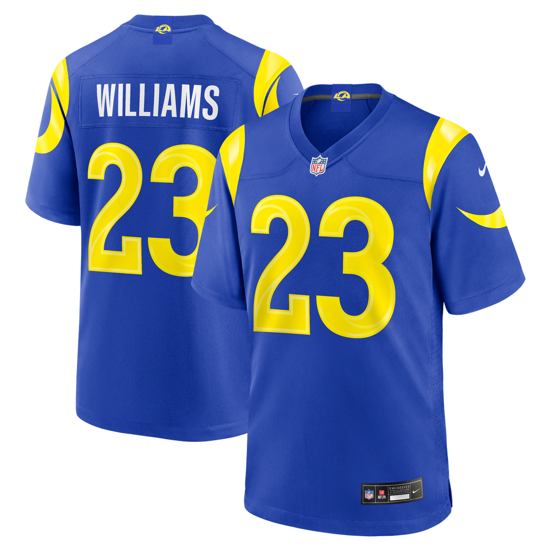 Kyren Williams Los Angeles Rams Nike White Game Player Jersey - White