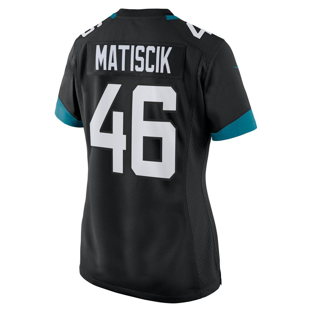 Ross Matiscik Jacksonville Jaguars Nike Women's Game Official Jersey - Black