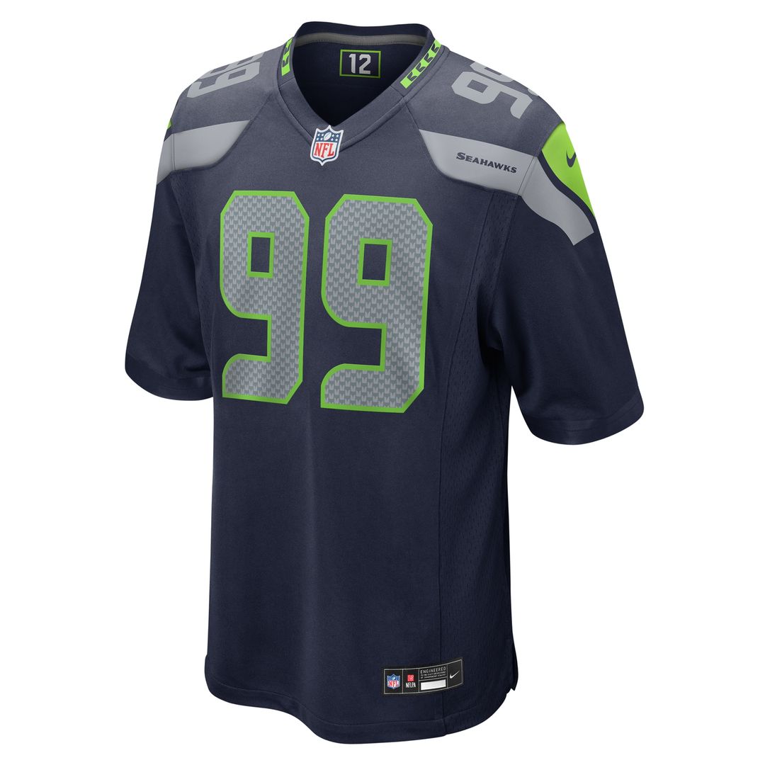 Leonard Williams Seattle Seahawks Nike  Game Official Jersey -  College Navy