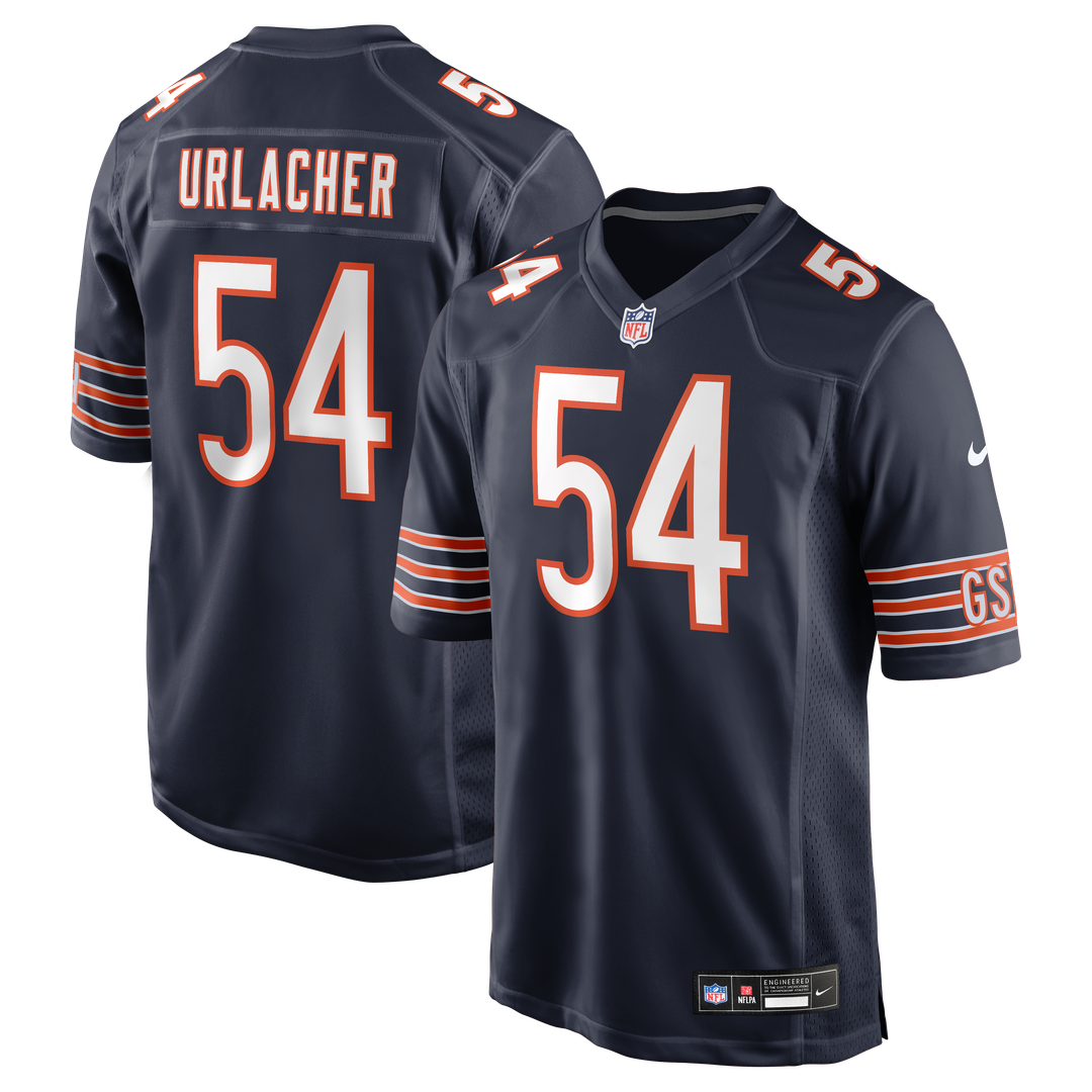 Brian Urlacher Chicago Bears Nike Game Retired Player Official Jersey - Navy