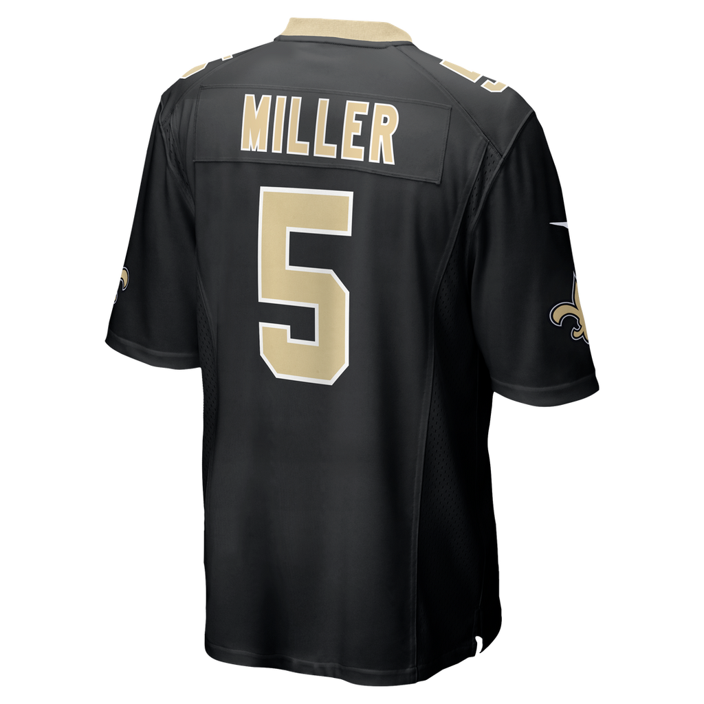 Kendre Miller New Orleans Saints Nike Team Game Official Jersey -  Black