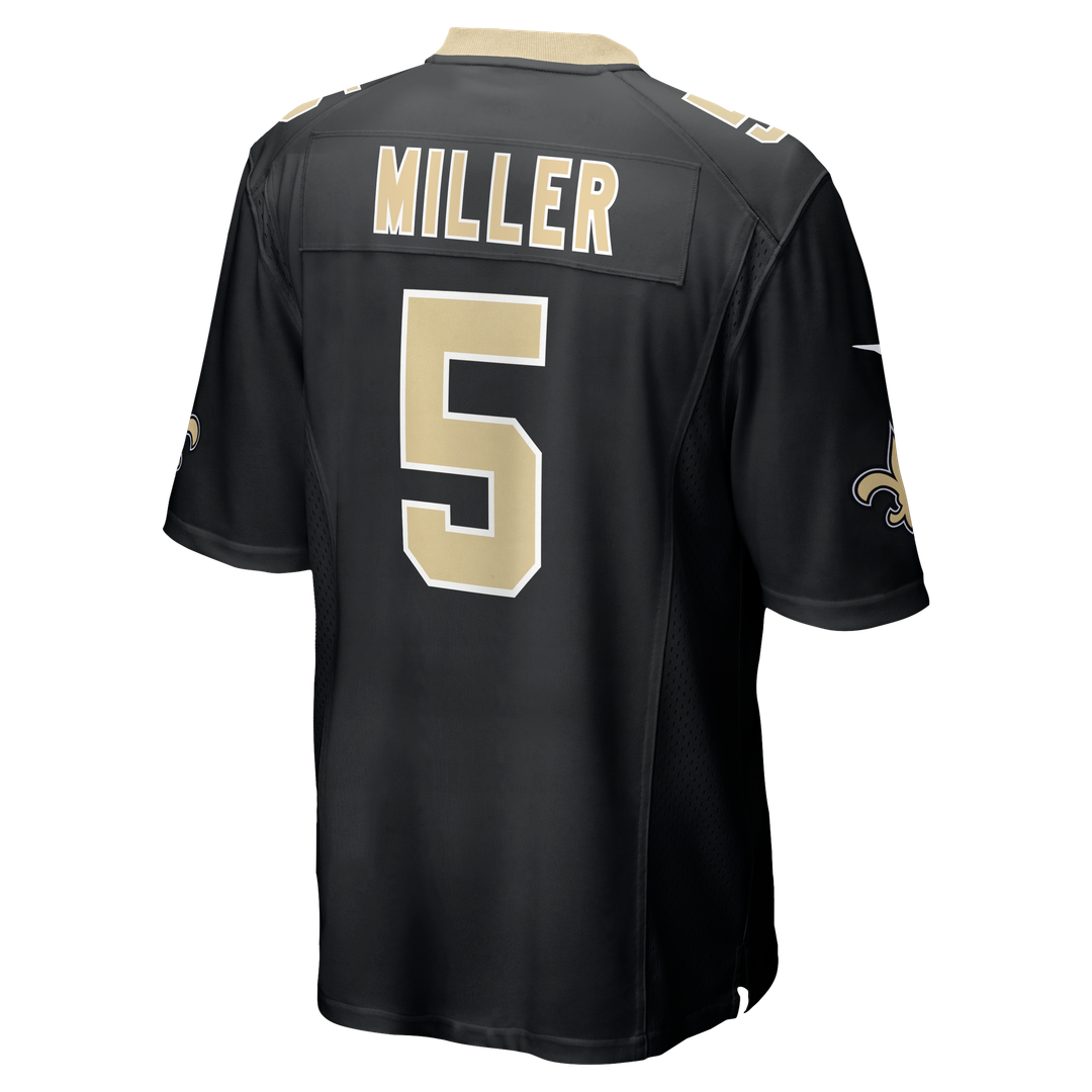Kendre Miller New Orleans Saints Nike Team Game Official Jersey -  Black