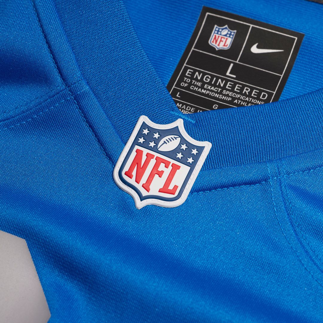 Sam LaPorta Detroit Lions Nike Alternate Game Jersey - Blue