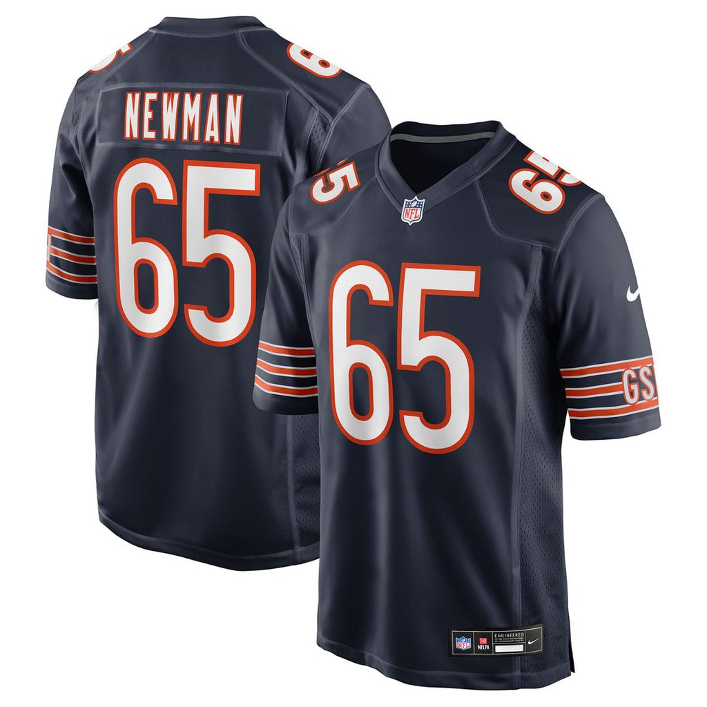 Luke Newman Chicago Bears Nike Team Game Jersey - Navy
