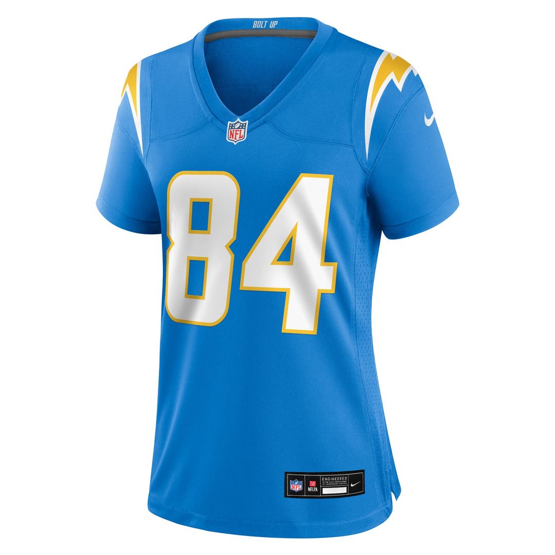 KeAndre Lambert-Smith Los Angeles Chargers Nike Women's Team Game Official Jersey -  Powder Blue