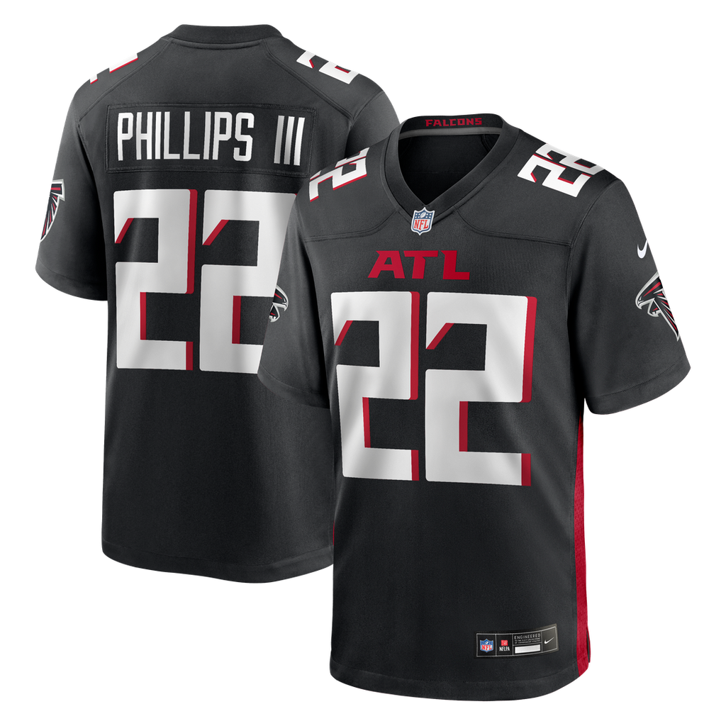 Clark Phillips III Atlanta Falcons Nike Team Game Jersey - Black