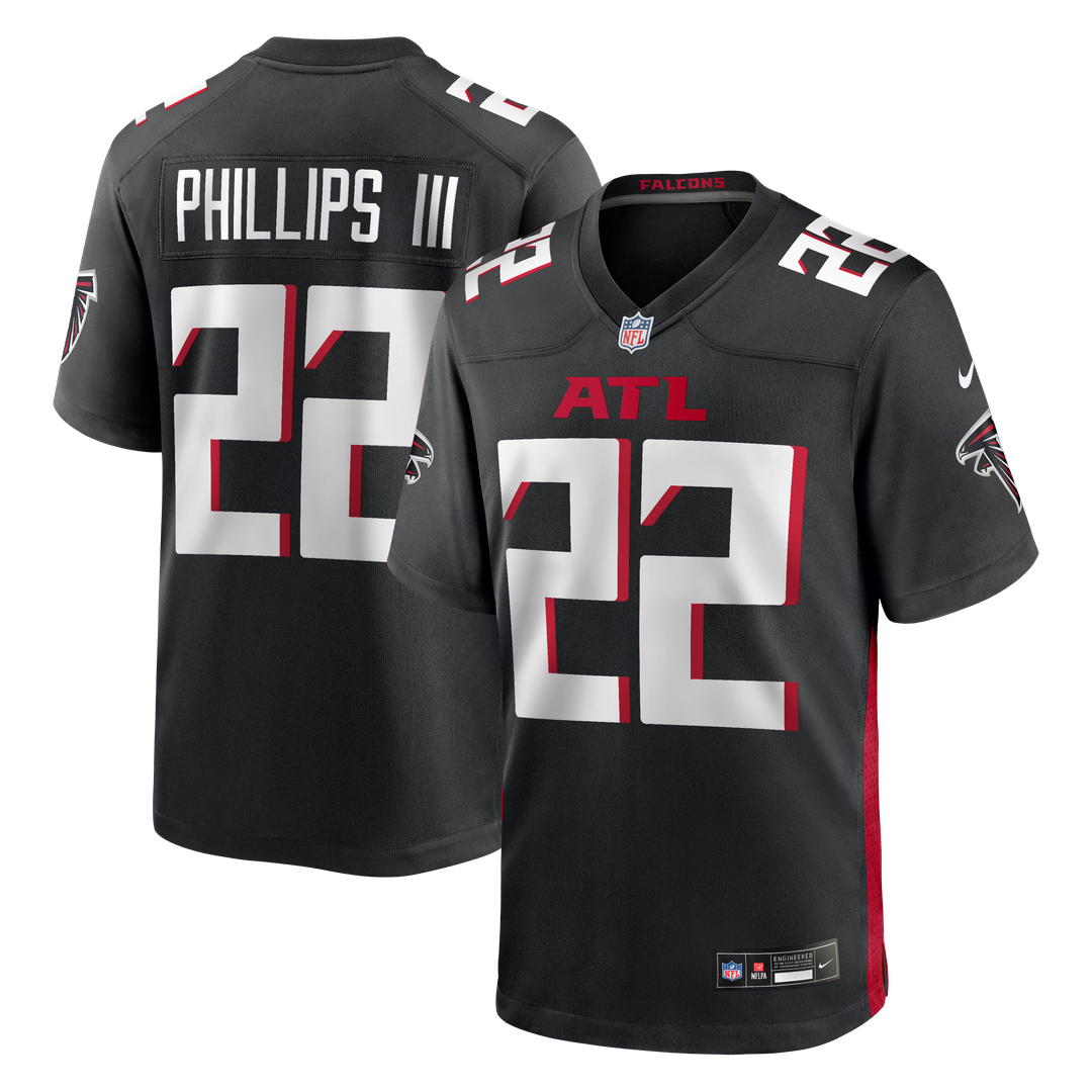 Clark Phillips III Atlanta Falcons Nike Team Game Jersey - Black