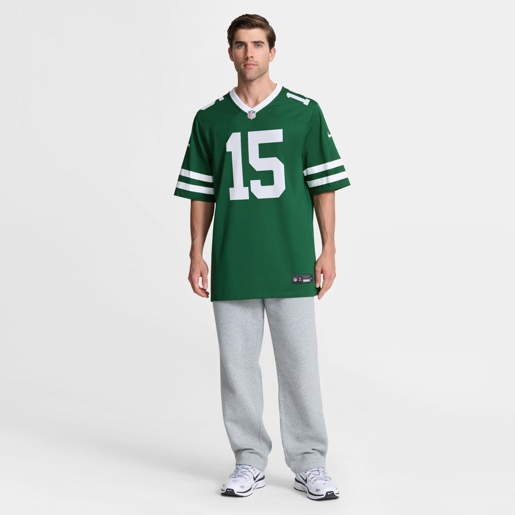 Adonai Mitchell New York Jets Nike Team  Game Official Jersey - Legacy Green