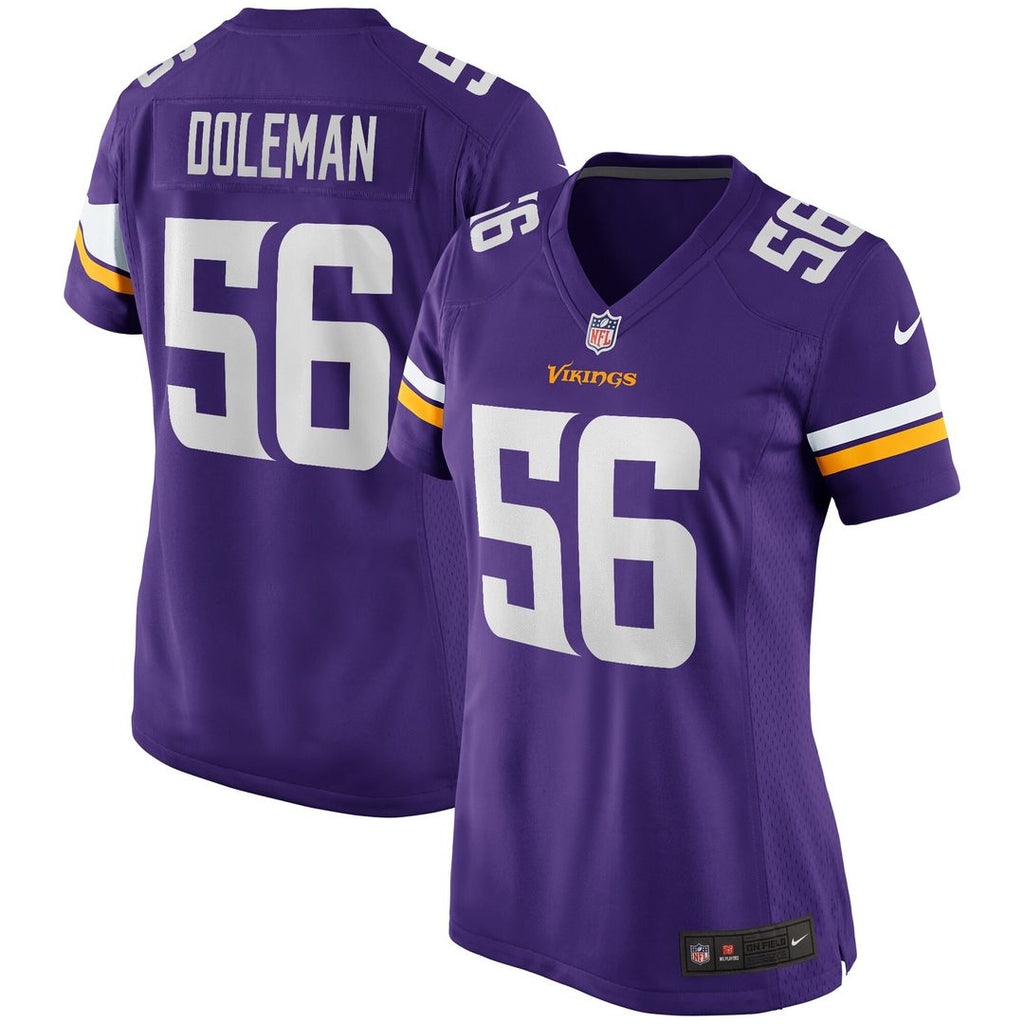 Chris Doleman Minnesota Vikings Nike Women's Game Retired Player Official Jersey - Purple