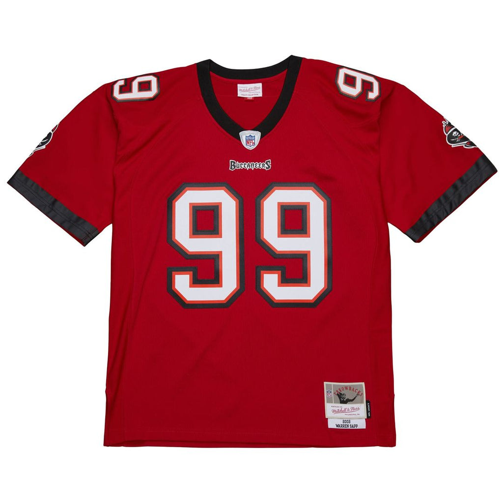 Warren Sapp Tampa Bay Buccaneers Mitchell & Ness 1995 Legacy Replica Official Jersey - Orange