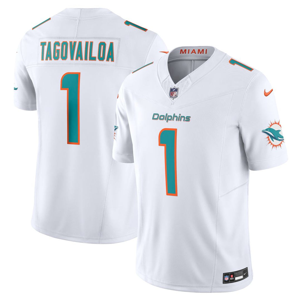 Tua Tagovailoa Miami Dolphins Nike Vapor F.U.S.E. Limited Official Jersey - White