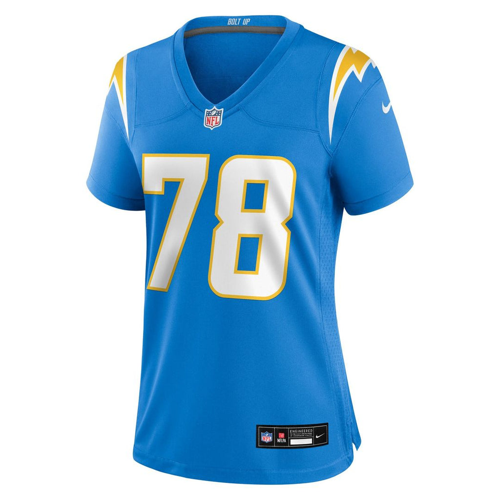 Andre James Los Angeles Chargers Nike Women's Team Game Jersey - Powder Blue