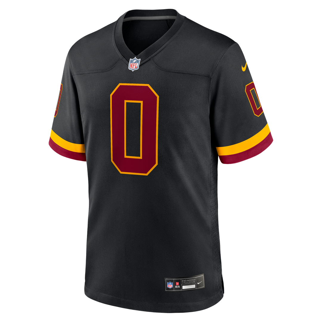 Mike Sainristil Washington Commanders Nike Hail Raiser Alternate Game Official Jersey - Black