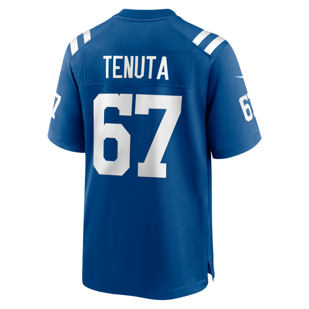 Luke Tenuta Indianapolis Colts Nike Team Game Official Jersey -  Royal