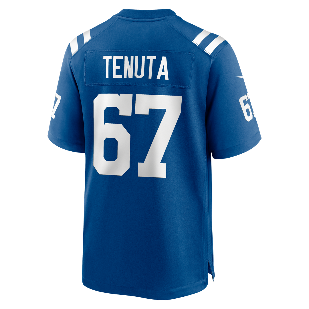 Luke Tenuta Indianapolis Colts Nike Team Game Official Jersey -  Royal