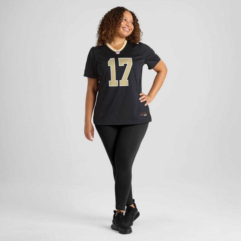 Trey Palmer New Orleans Saints Nike Women's Team Game Official Jersey -  Black
