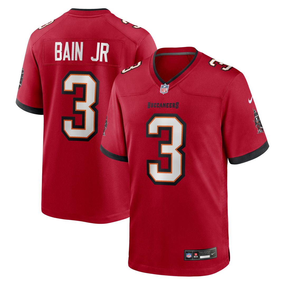 Rueben Bain Jr. Tampa Bay Buccaneers Nike 2026 NFL Draft First Round Pick No. 15 Team Game Jersey - Red