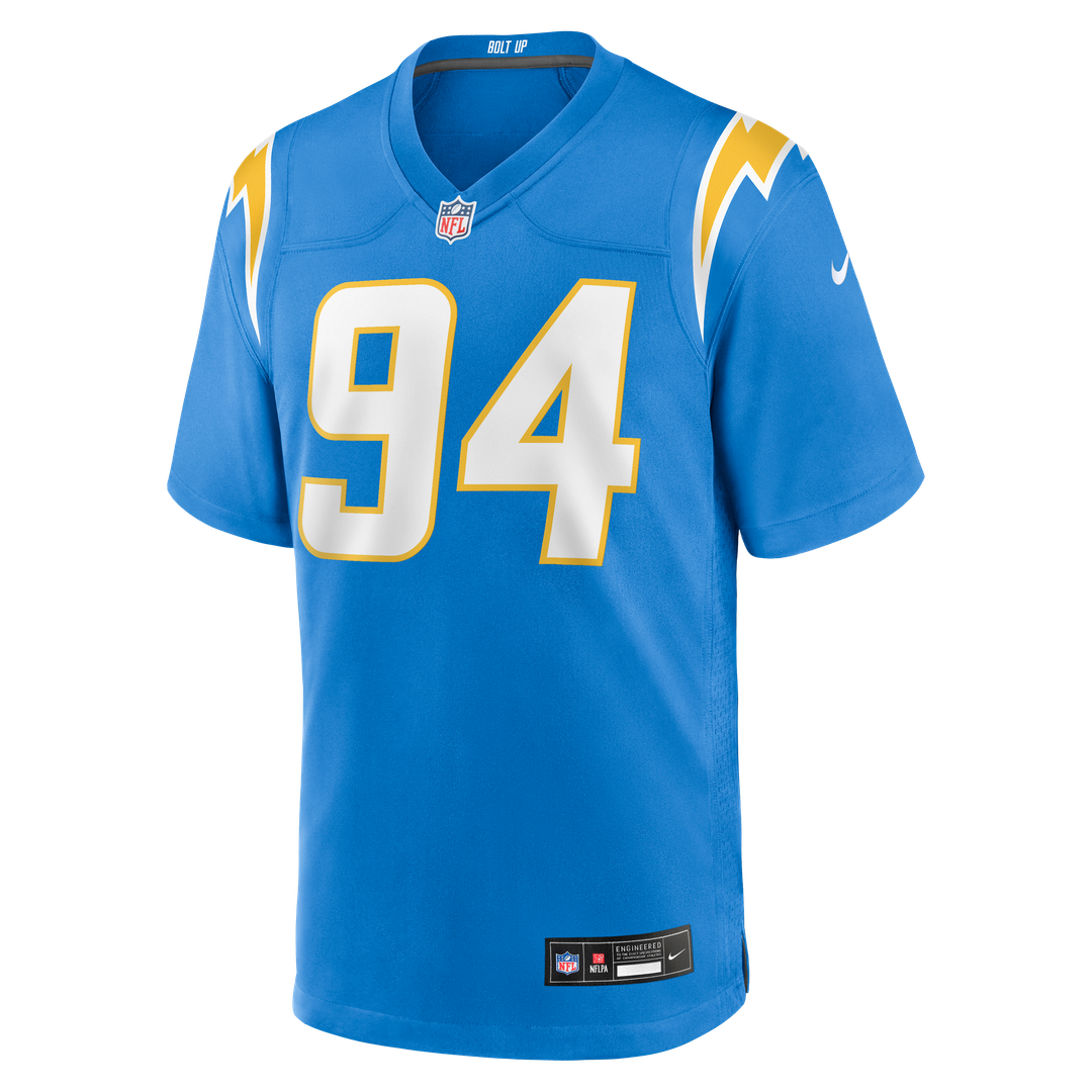 Dalvin Tomlinson Los Angeles Chargers Nike Team Game Jersey - Powder Blue