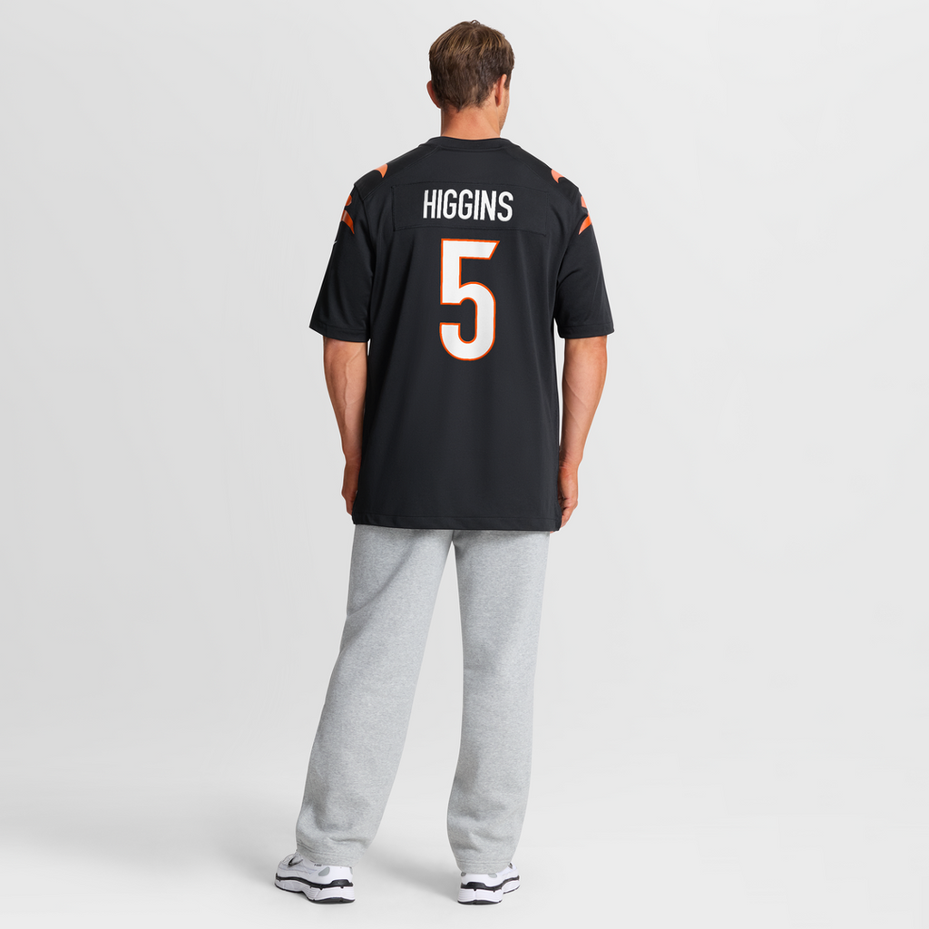 Tee Higgins Cincinnati Bengals Nike Game Player Official Jersey - Black