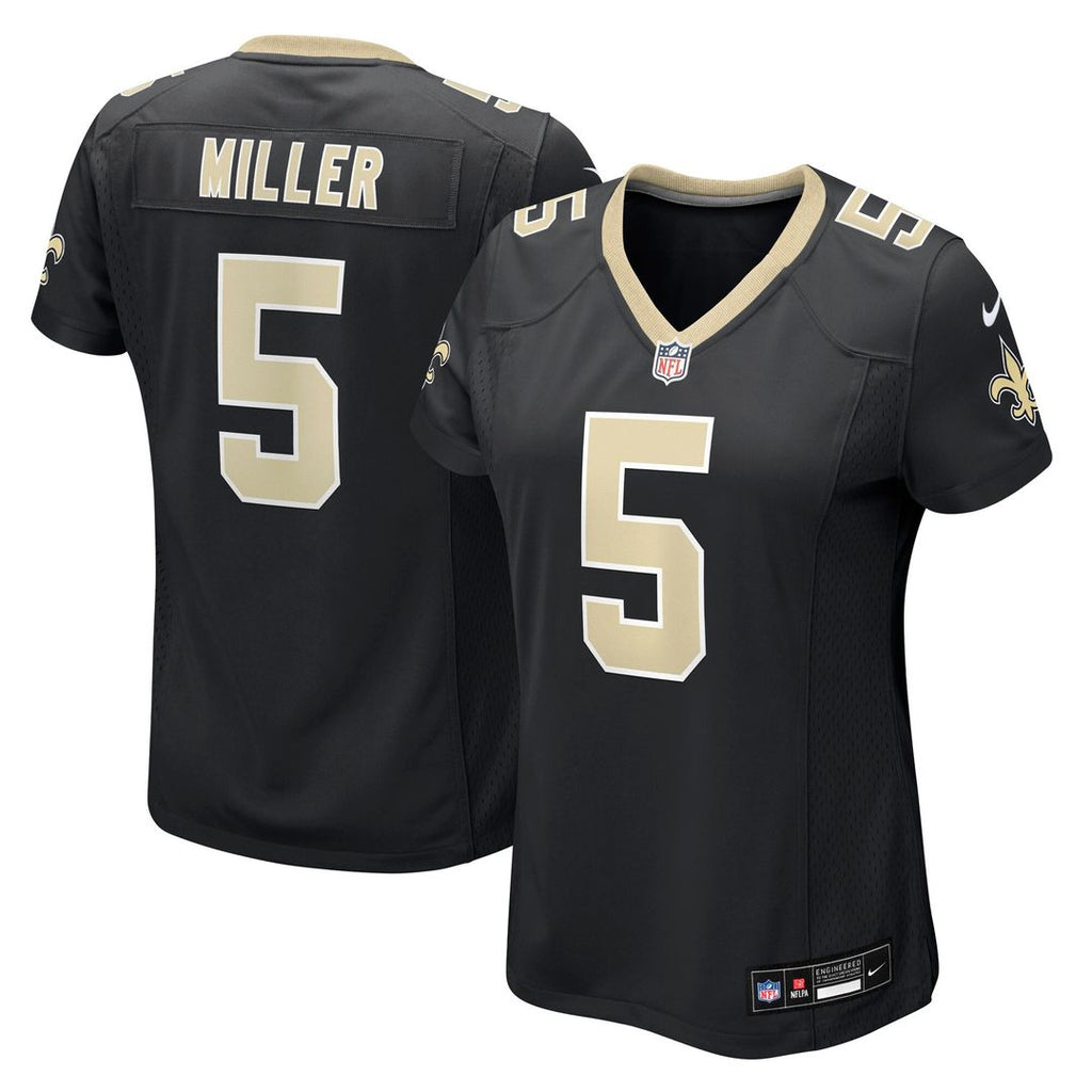 Kendre Miller New Orleans Saints Nike Women's Team Game Jersey - Black