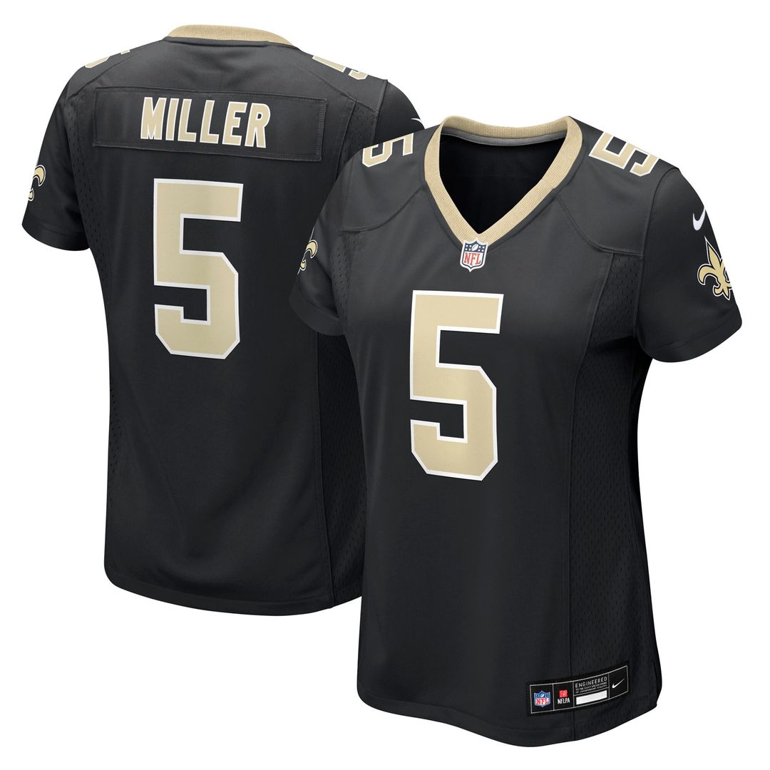 Kendre Miller New Orleans Saints Nike Women's Team Game Jersey - Black