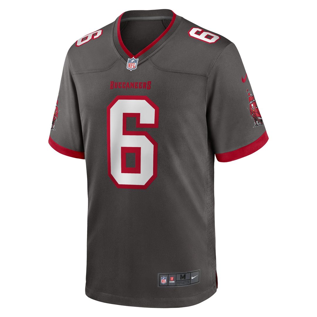 Baker Mayfield Tampa Bay Buccaneers Nike Throwback Game Official Jersey - Orange