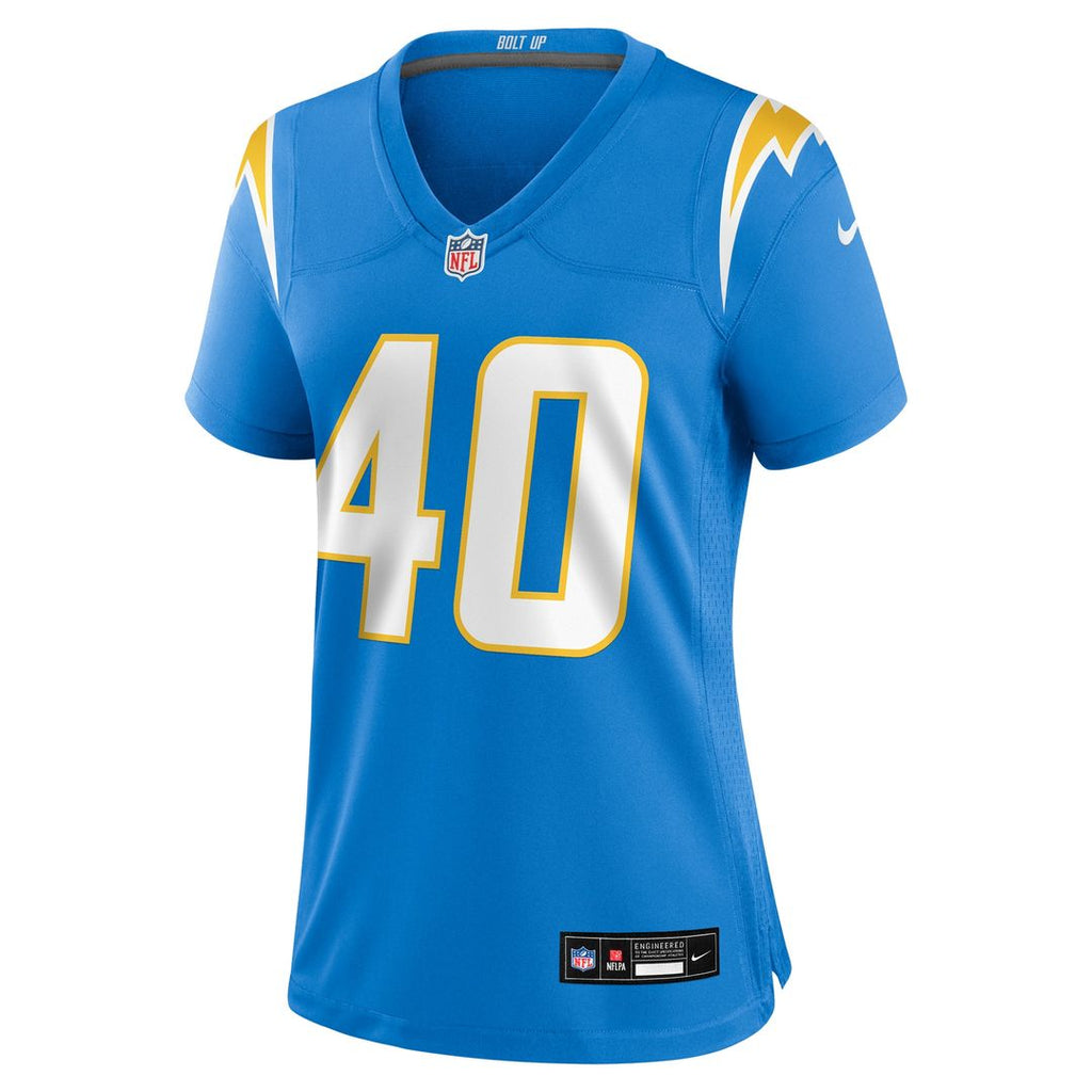 Kendall Williamson Los Angeles Chargers Nike Women's Team Game Jersey - Powder Blue