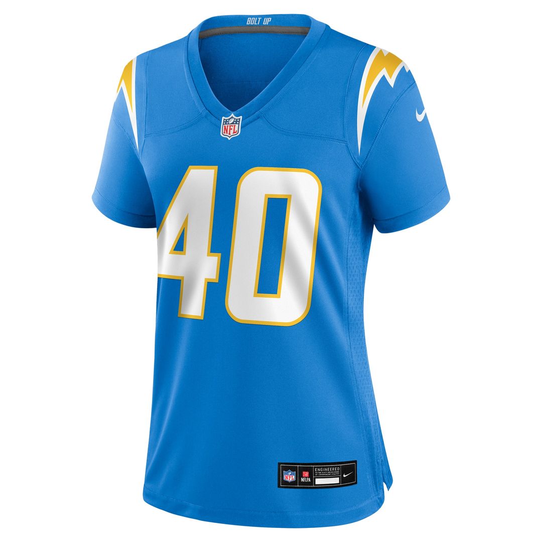 Kendall Williamson Los Angeles Chargers Nike Women's Team Game Jersey - Powder Blue